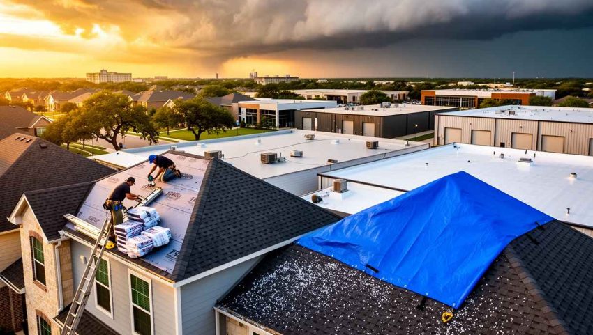Cedar park roof repair 6
