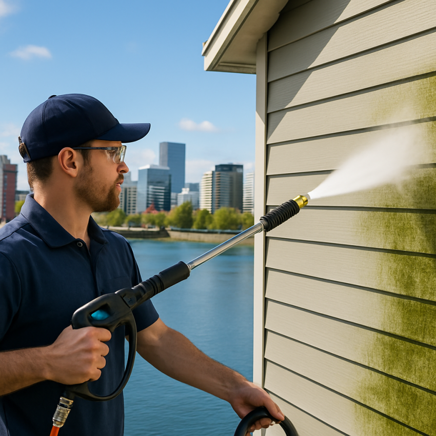 power washing Portland 1